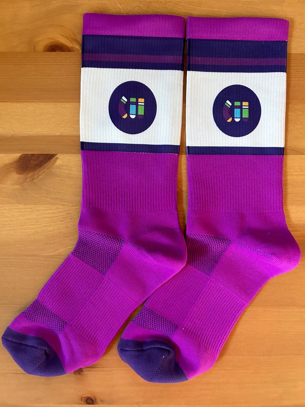 CHF Logo Socks